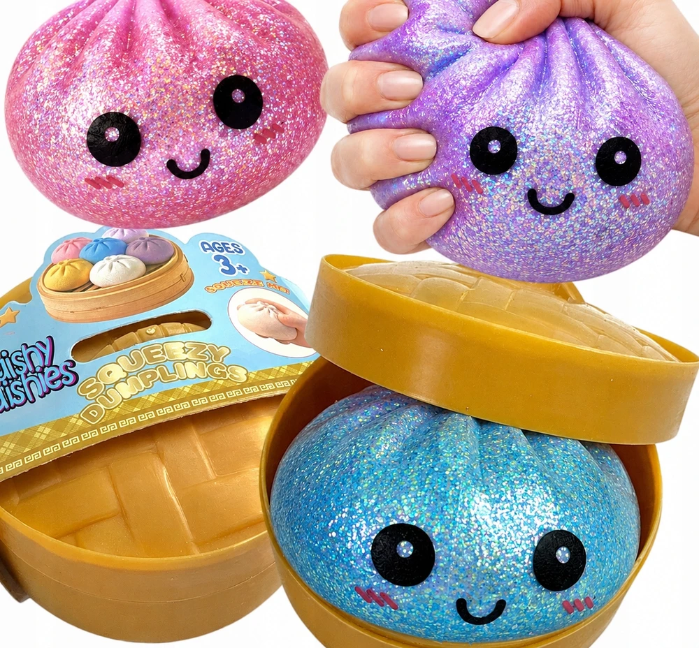 MAT Group Gniotek Anti-stress Dumpling XXL Squishy in a Box Mystery spaustukas