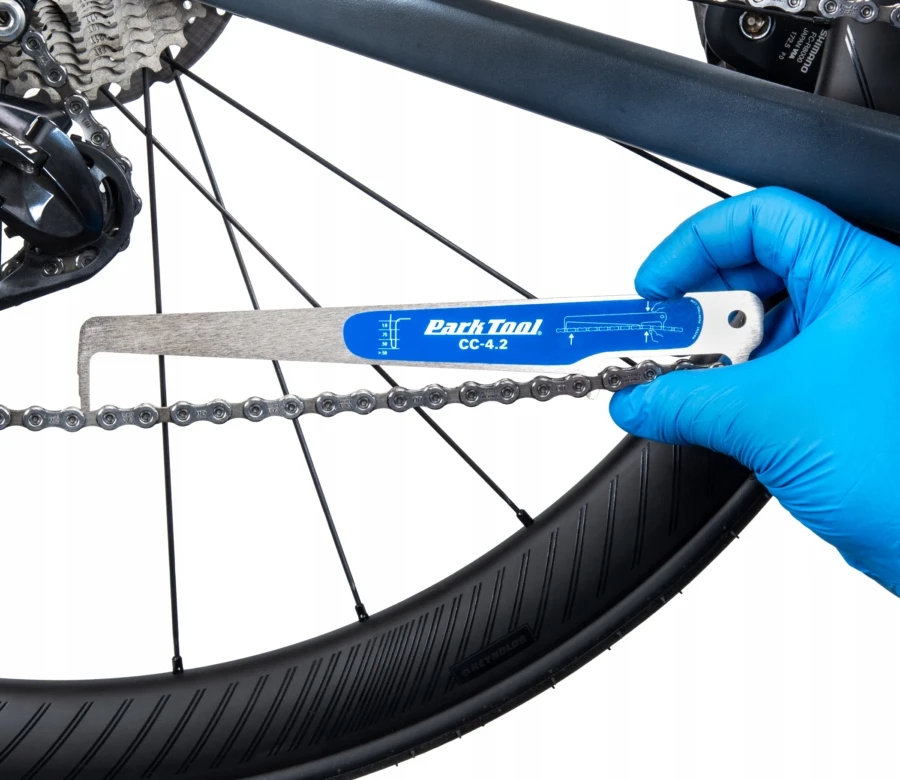 Matavimo grandinės nusidėvėjimo matavimo įrankis PARK TOOL CC-4.2 BOX 2025