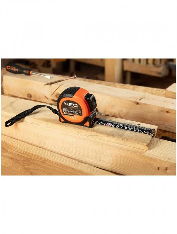 Matavimo Juosta NEO TOOLS Super Juodas 5m x 25mm
