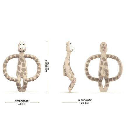 Matchstick Monkey Teether - Gigi the Giraffe
