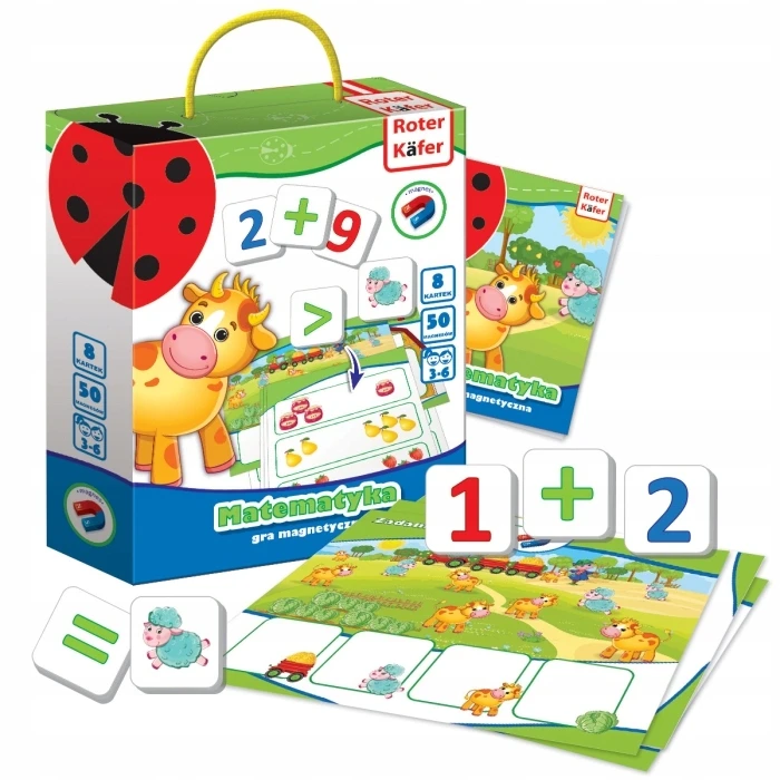 Roter Kafer Matematikos žaidimas vaikams su magnetais