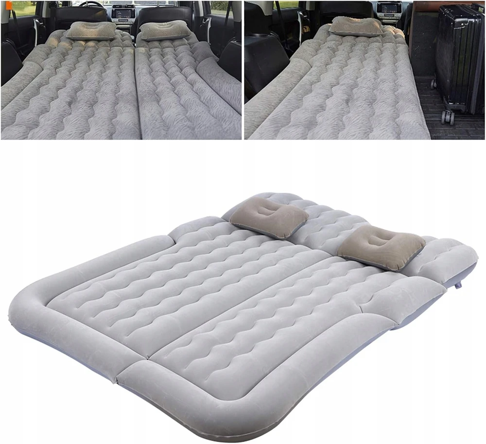 Matmay AUTOMOBILINIS ČIUŽINIS XXL 184x122cm visureigio automobilio lova + PUMP Pilka