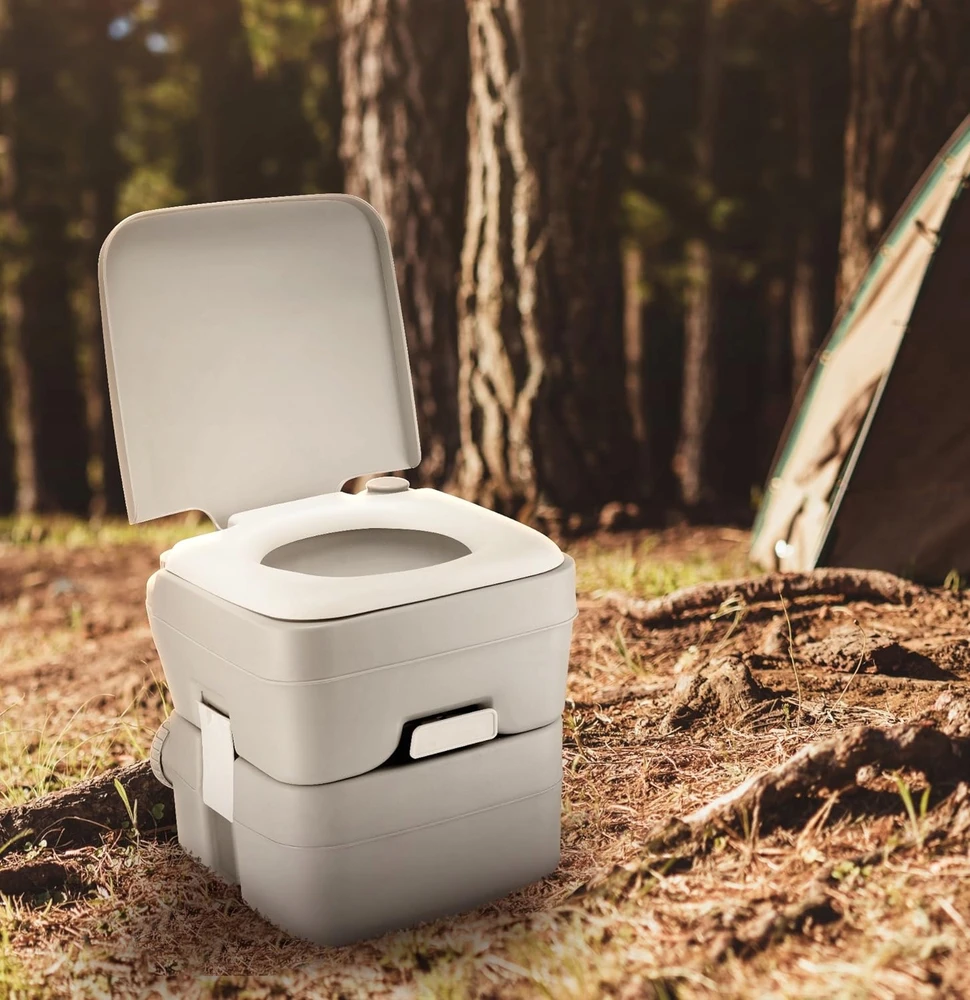 Matmay TURISTINIS TUALETAS sklypui MOBILUS NEŠISAMAS KEMPINGAS WC DIDELIS 20L