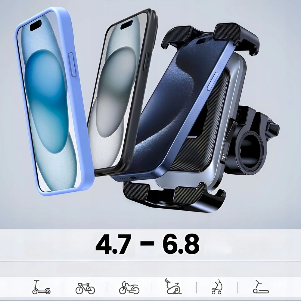 Matnox Tvirtas DVIRAČIO TELEFONO LAIKIKLIS DVIRAČIO, MOTOCIKLIO, MOTOROLERIO VAIRUI