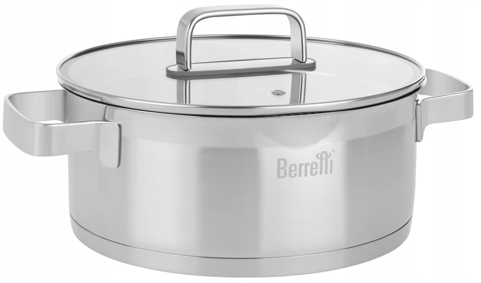 „Matral Berretti“ nerūdijančio plieno puodas su dangčiu, 20 cm