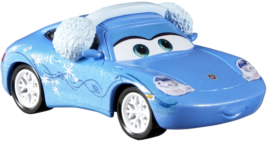 MATTEL AUTOMOBILIAI KALĖDINIAI AUTOMOBILIAI SNIEGO DIENA SALLY 1:55 NAUJAS Mattel