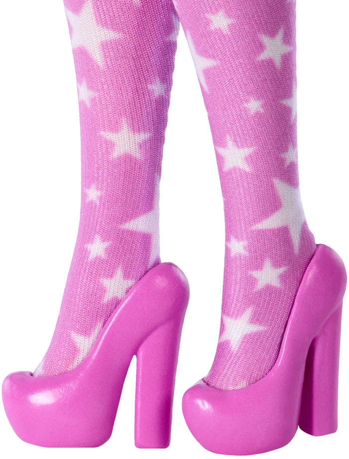 Mattel BARBIE DELUXE FASHIONISTAS lėlė rožine suknele