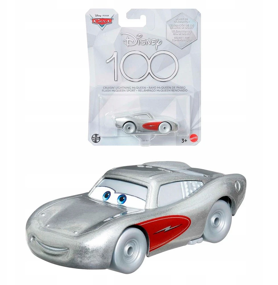 MATTEL CARS DISNEY CARS 100 CRUISIN LIGHTNING McQUEEN ZYGZAK 1:55 NAUJIENA!!!