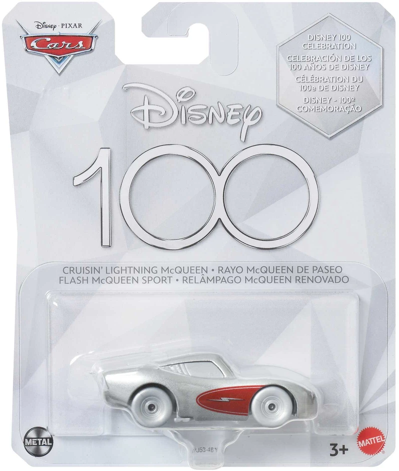 MATTEL CARS DISNEY CARS 100 CRUISIN LIGHTNING McQUEEN ZYGZAK 1:55 NAUJIENA!!!