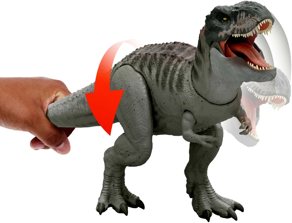 Mattel Dinozaurų Juros periodo pasaulio T-rex Power Devour Tyrannosaurus pav. JCH02