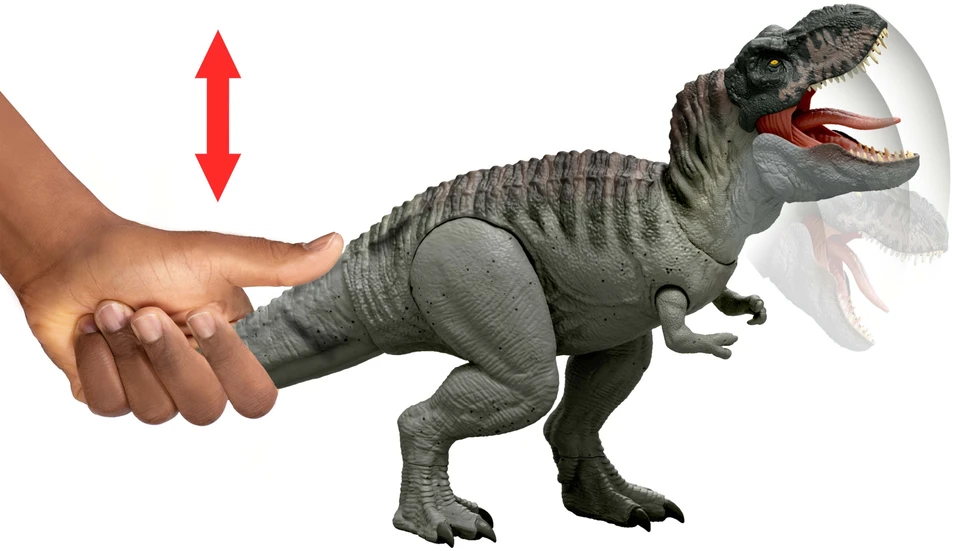 Mattel Dinozaurų Juros periodo pasaulio T-rex Power Devour Tyrannosaurus pav. JCH02