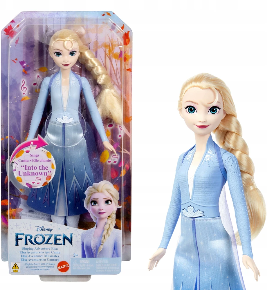 Mattel Disney Frozen Elsa dainuojanti lėlė "Aš noriu tikėti svajonėmis" JDX54