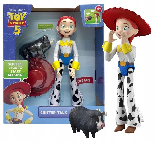 Mattel Toy Story Žaislų istorija - Žaislų pasaka Džesė 30 cm, anglų k. (JKL99)