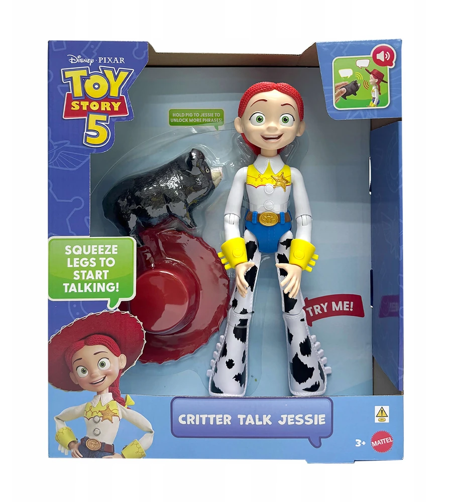Mattel Toy Story Žaislų istorija - Žaislų pasaka Džesė 30 cm, anglų k. (JKL99)