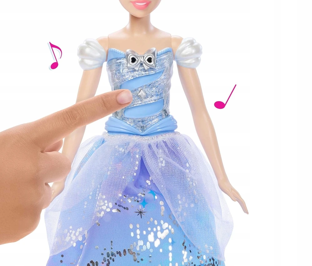 Mattel DISNEY PRINCESS lėlė Pelenė (su garsais ir šviesomis) (JBF94)