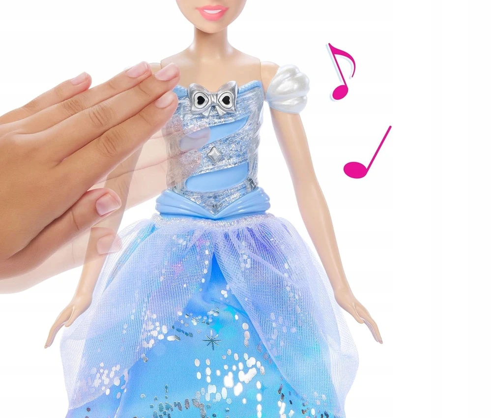 Mattel DISNEY PRINCESS lėlė Pelenė (su garsais ir šviesomis) (JBF94)