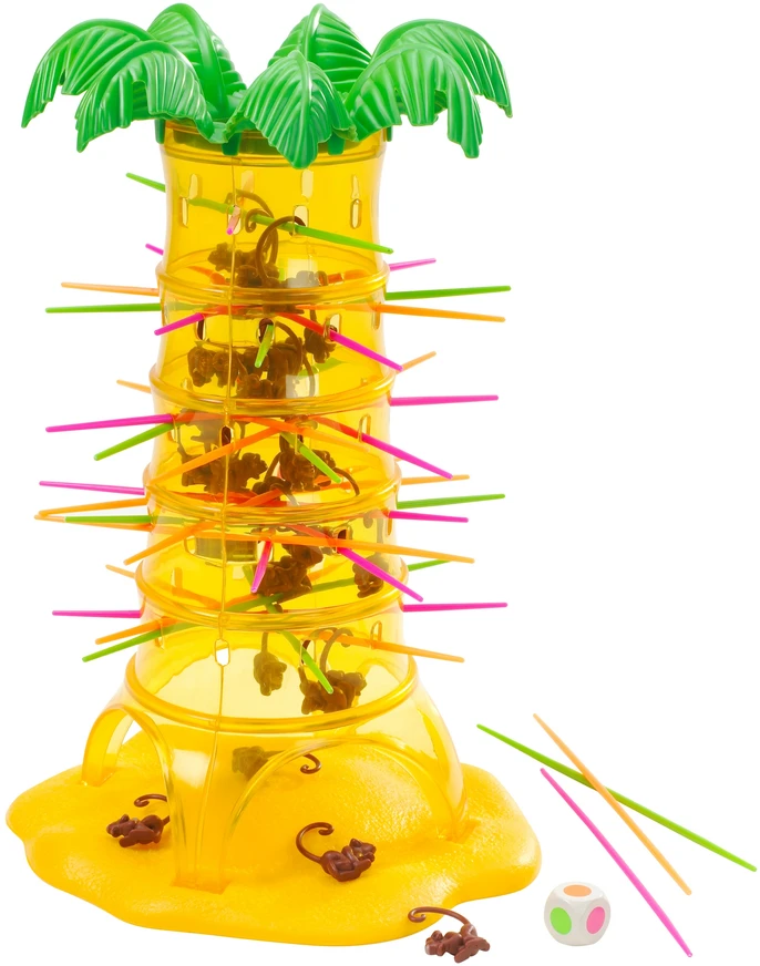 Mattel Games Arkadinis žaidimas „Krentančios beždžionės“ vaikams Mattel 52563