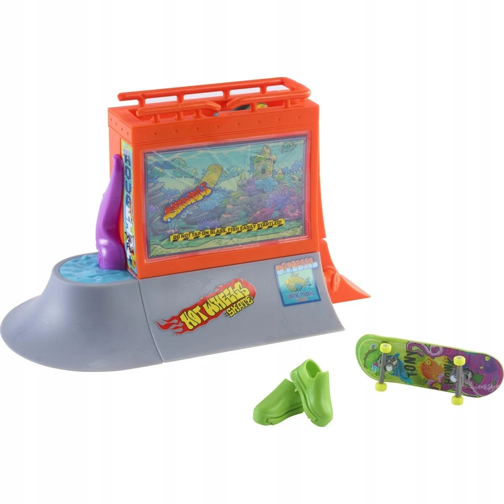 Mattel Hot Wheels Skate Skatepark + riedlentė HGT93