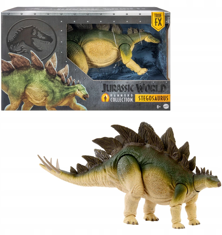 Mattel Juros periodo pasaulio Hammond kolekcija Stegosaurus dinozauras