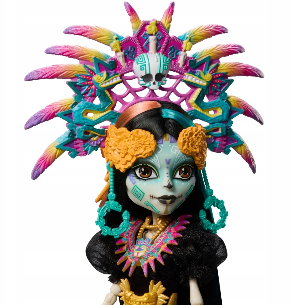 Mattel MONSTER HIGH SKULLECTOR kolekcinė lėlė – Dia De Muertos Skelita