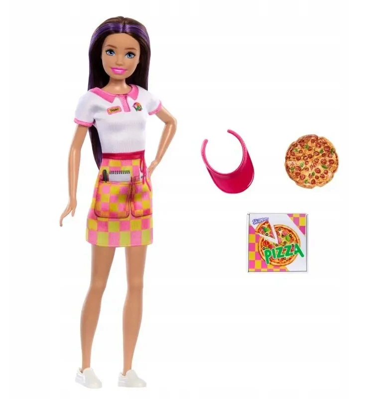 Mattel Lėlė Barbie Pirmasis Darbas Picerijoje, įvairių spalvų