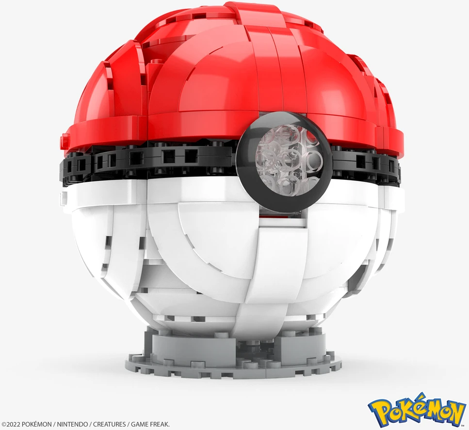 Mattel MEGA CONSTRUX BLOKAI 303 vienetai POKEMON JUMBO POKE BALL
