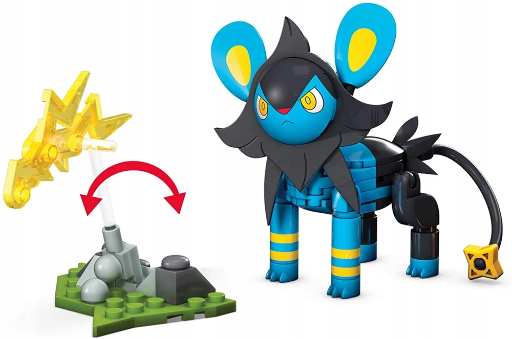 Mattel MEGA Construx POKEMON GMD36/GDW29 Luxio blokeliai