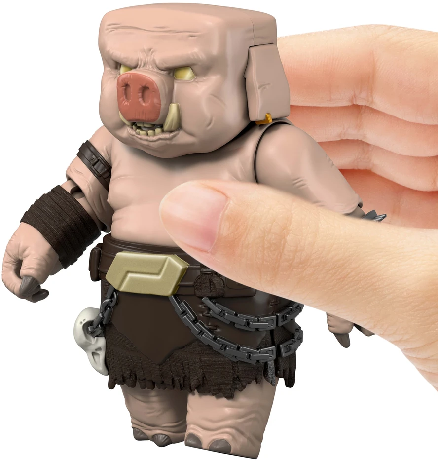 Mattel MINECRAFT MOVIE PIGLIN filmo figūrėlė + priedai
