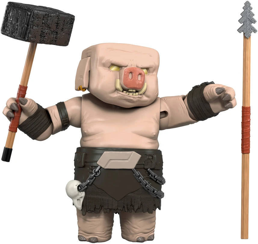Mattel MINECRAFT MOVIE PIGLIN filmo figūrėlė + priedai