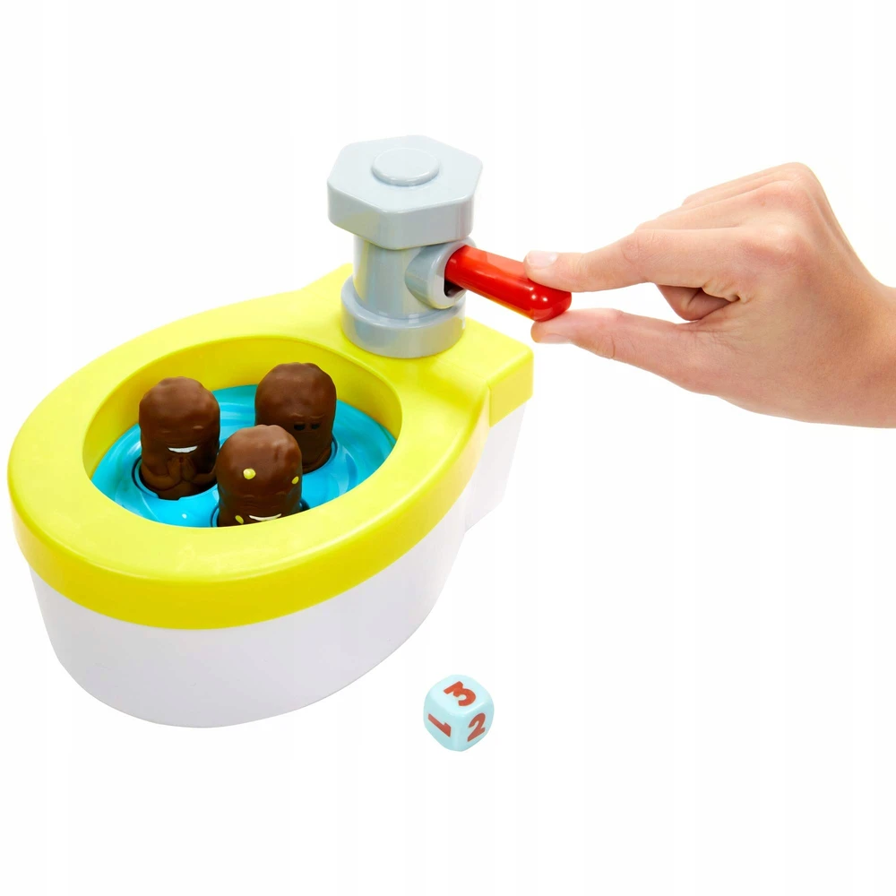 Mattel SMAGINIS ĮGŪDŽIŲ ŽAIDIMAS BLOKUOTAS TUALETAS skraidantis kakas, žaidimas vaikams +5