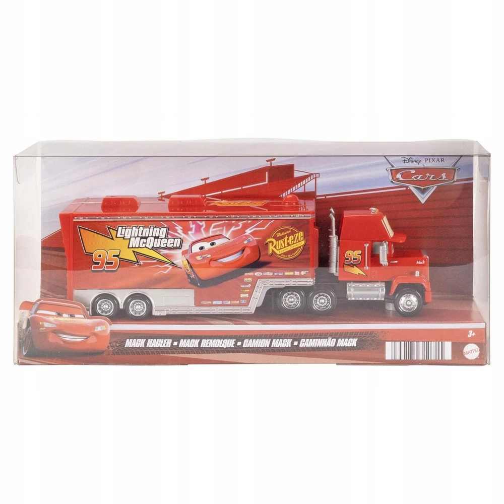 Dėlionė Mattel TIR Cars MANIEK Sunkvežimis Mack Hauler Maniek JGC73