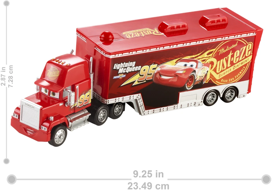 Dėlionė Mattel TIR Cars MANIEK Sunkvežimis Mack Hauler Maniek JGC73