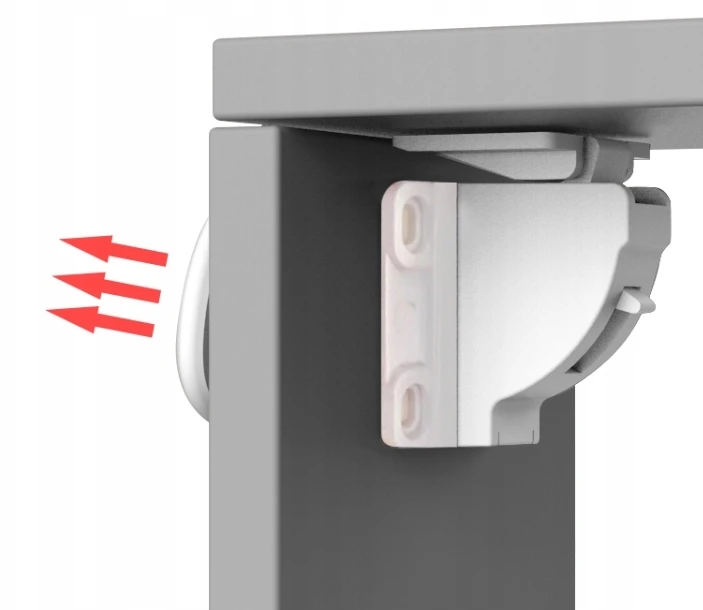 Maxigate Patvari MAGNETINĖ APSAUGA spintelėms ir stalčiams, 4 vnt. MAXIGUOTI