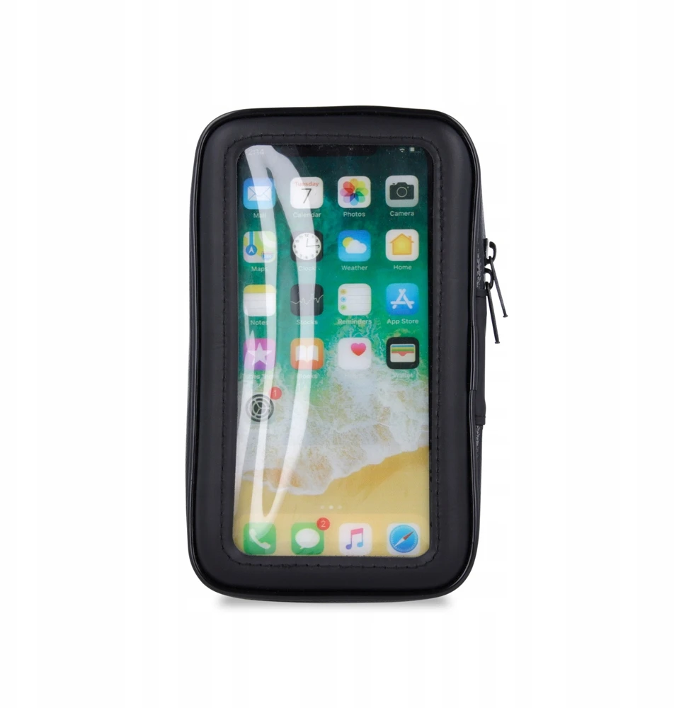 Universalus telefono laikiklis Maxlife MXBH-01 XL dviračiui, atsparus vandeniui,16,8 x 9,2 x 2,5cm dydis