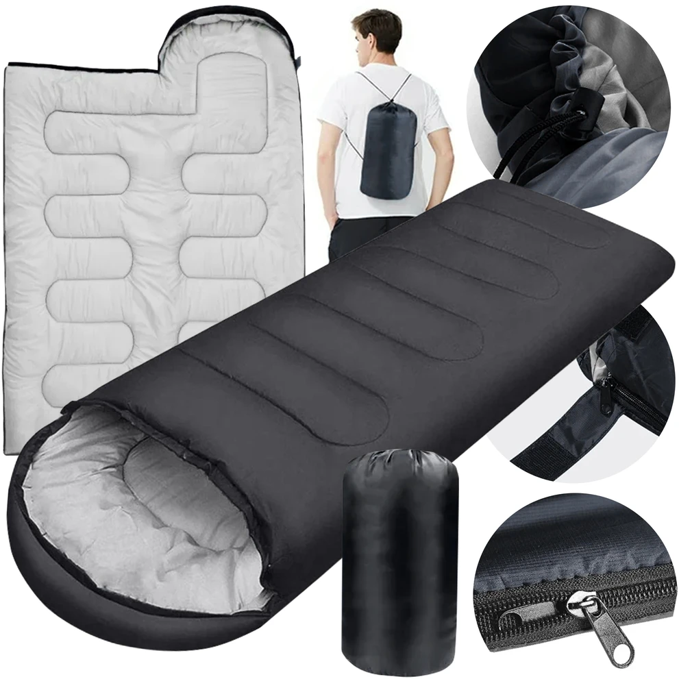 Maxsell Turistinis miegmaišis Antklodė Light 210x70 cm Pūkinė mumija Įvairių spalvų