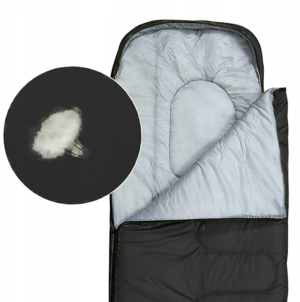 Maxsell Turistinis miegmaišis Antklodė Light 210x70 cm Pūkinė mumija Įvairių spalvų
