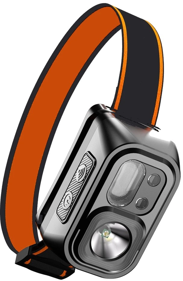 Maxtech Galingas LED priekinis žibintas, Atsparus vandeniui, 220 lm Kaktai, galvai, USB, Pro lempa