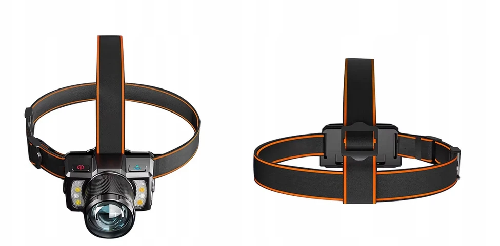 Maxtech Vandeniui atsparus LED priekinis žibintas Priekinis žibintas 700 lm diapazonas 210 m USB-C