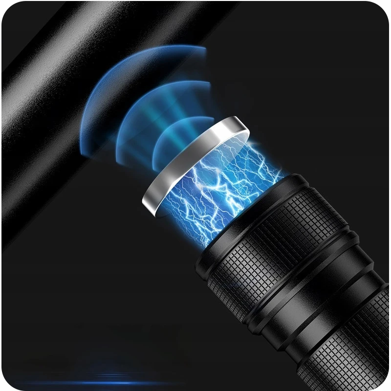Maxvision GALINGAS POLICIJOS ILMO ATSTOVIMO LED BIRŠINYS 1700m. USB-C MAITINIMO BANKAS 35W+COB