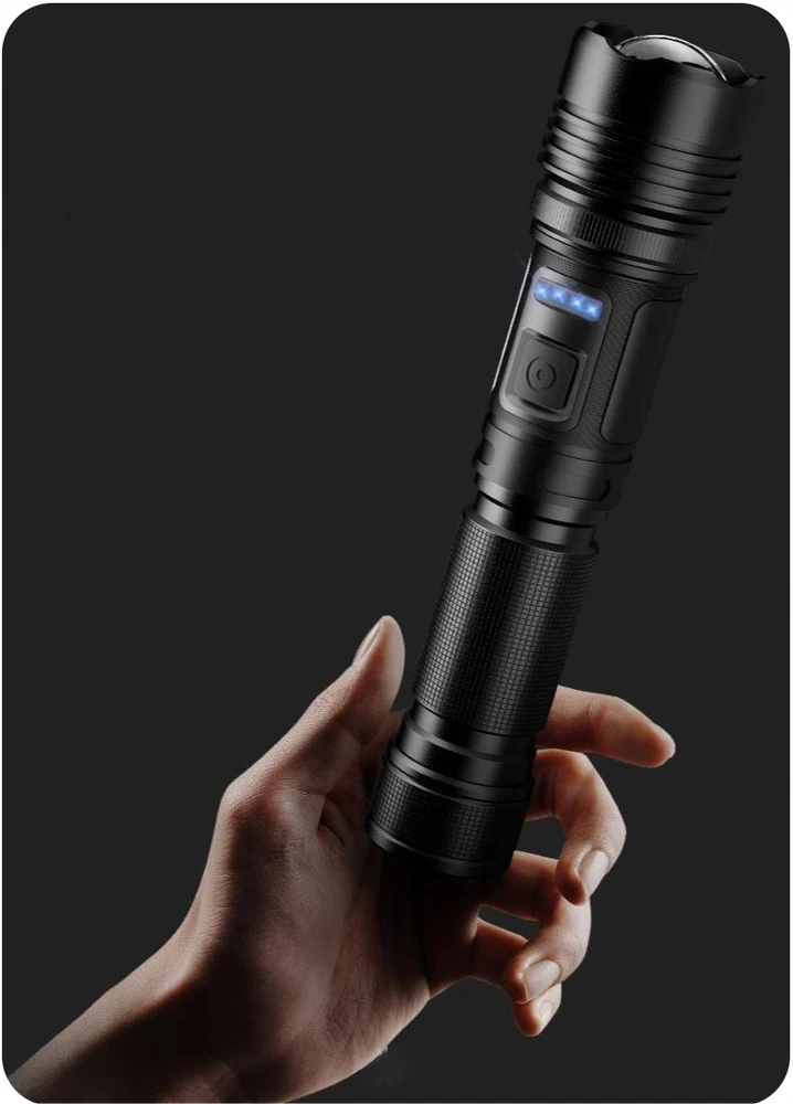 Maxvision GALINGAS POLICIJOS ILMO ATSTOVIMO LED BIRŠINYS 1700m. USB-C MAITINIMO BANKAS 35W+COB