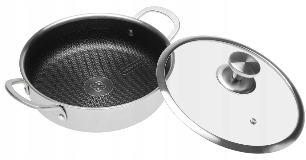 MAŽAI PLIENINIS PUODAS SU NELIPANIA DANGA MEDUS 24cm 3,2L