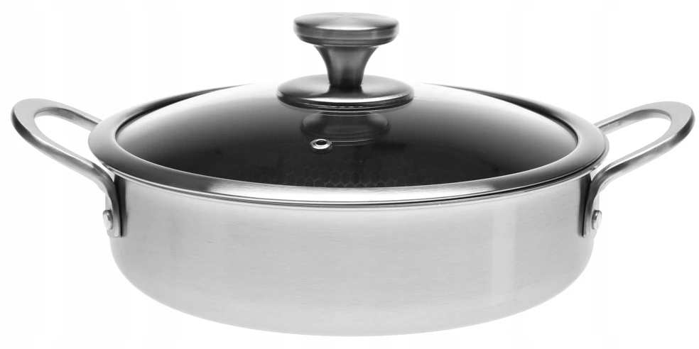 MAŽAI PLIENINIS PUODAS SU NELIPANIA DANGA MEDUS 24cm 3,2L