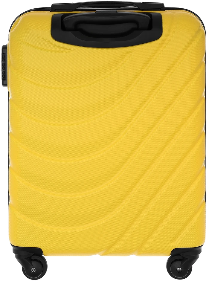 Mažas lagaminas Barrens, S, 34 L, geltonas