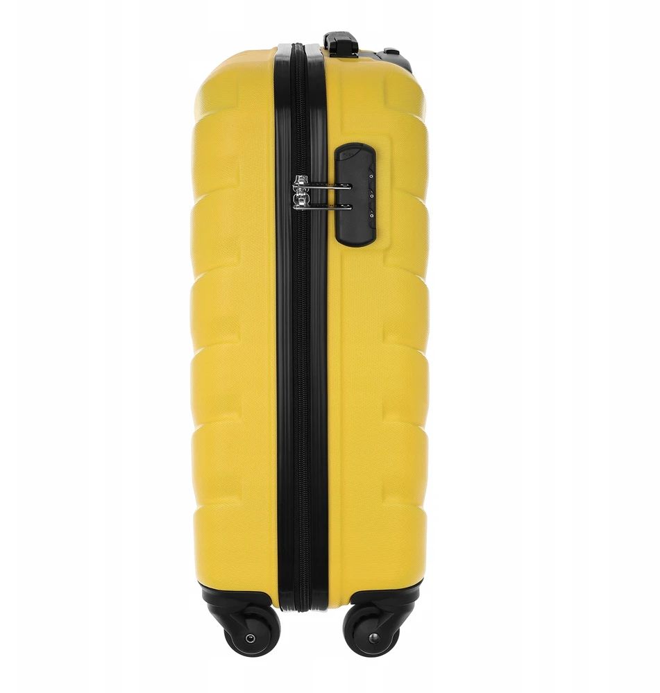 Mažas lagaminas Barrens, S, 34 L, geltonas