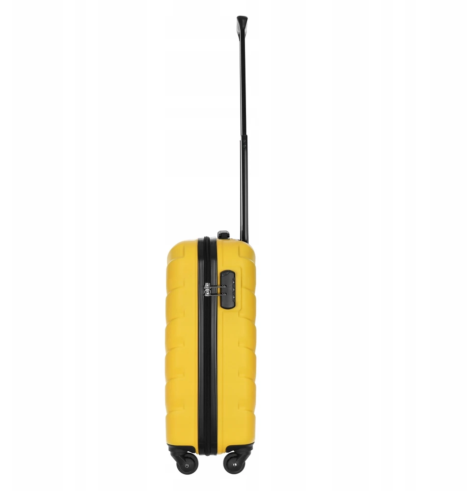 Mažas lagaminas Barrens, S, 34 L, geltonas