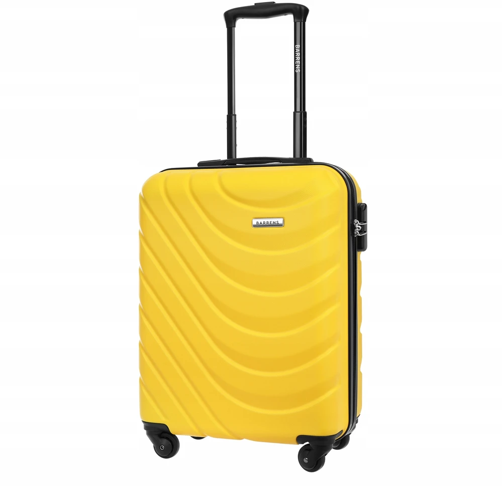 Mažas lagaminas Barrens, S, 34 L, geltonas