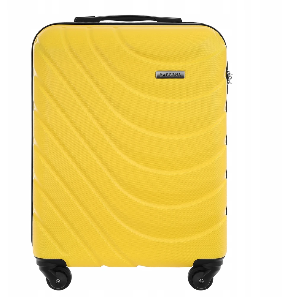 Mažas lagaminas Barrens, S, 34 L, geltonas