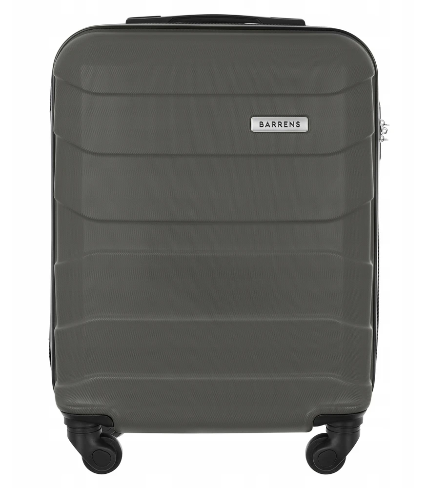 Mažas lagaminas Barrens, S, 34 L, pilkas