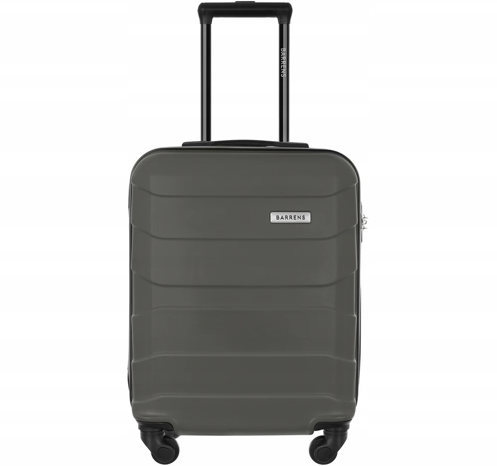 Mažas lagaminas Barrens, S, 34 L, pilkas