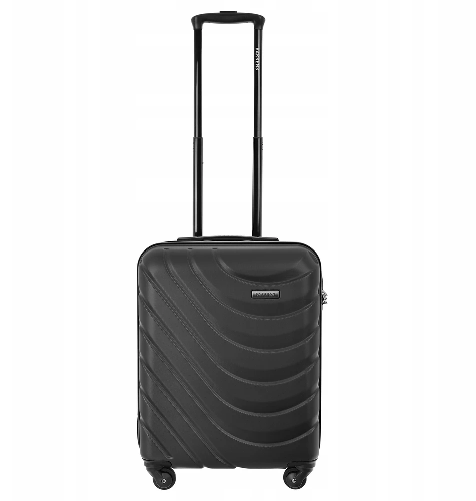 Mažas lagaminas Barrens, S, juodas, 34L